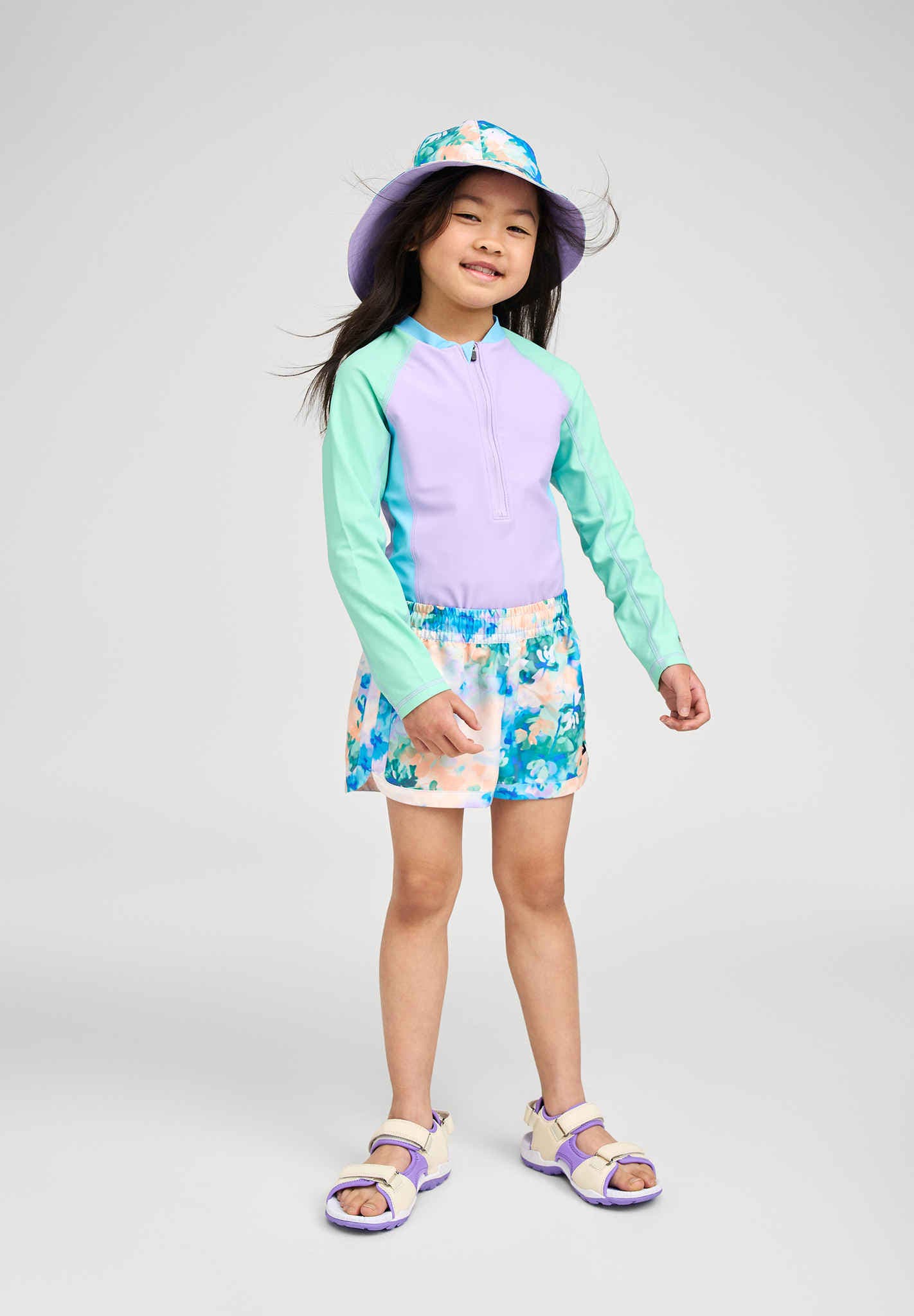 Kids Swimsuit – UPF 50+ Quick-Dry Sun Protection One-Piece Aallot | Reima | 