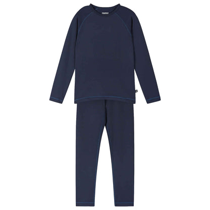 Kids Thermal Base Layer Set – Reima Lampo Seawool® – Warm & Soft 