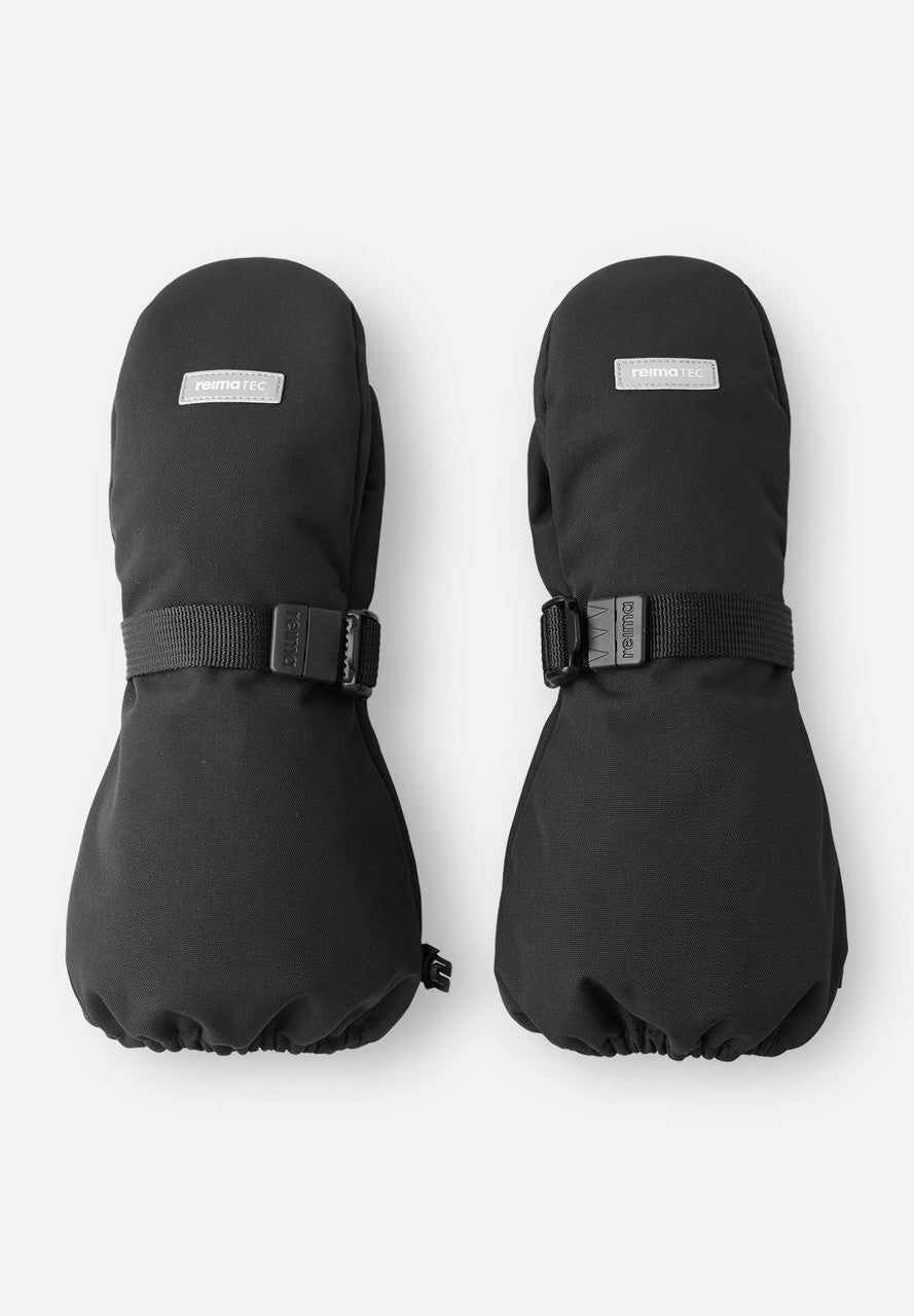 Kids Waterproof Askare Mittens - Fleece-Lined | Reima #color_black