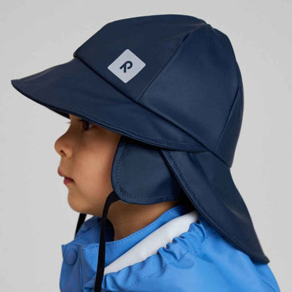 Kids Waterproof Rainy Rain Hat - Unlined, PU | Reima 