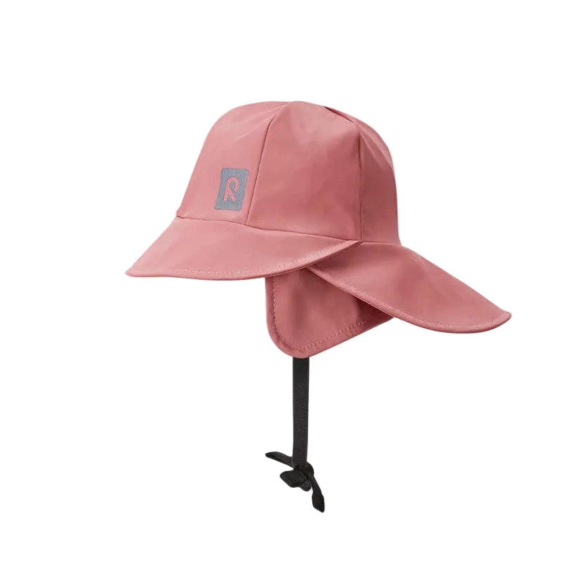 Kids Waterproof Rainy Rain Hat - Unlined, PU | Reima #color_rose-blush