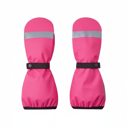 Kids Waterproof Puro Super Long Cuff Rain Mittens - Lightly Lined| Reima 