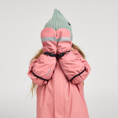 Kid Waterproof Long Cuff Rain Mitten - Unlined | Reima 