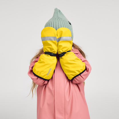 Kid Waterproof Long Cuff Rain Mitten - Unlined | Reima 