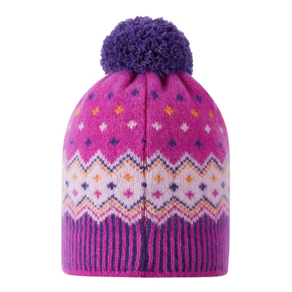 Kids Wool Pohjoinen Winter Hat - Fleece-Lined | Reima 