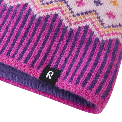 Kids Wool Pohjoinen Winter Hat - Fleece-Lined | Reima 
