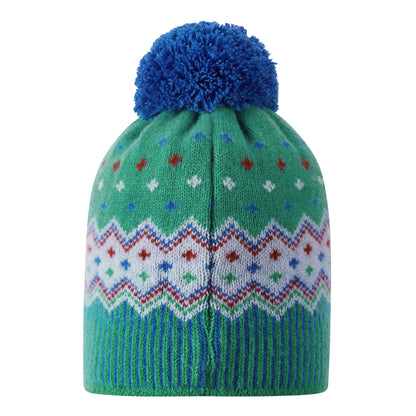 Kids Wool Pohjoinen Winter Hat - Fleece-Lined | Reima 