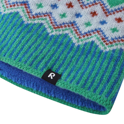 Kids Wool Pohjoinen Winter Hat - Fleece-Lined | Reima 
