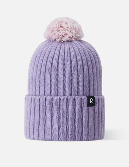Kids Merino Wool Topsu Winter Hat - Pom Top | Reima 