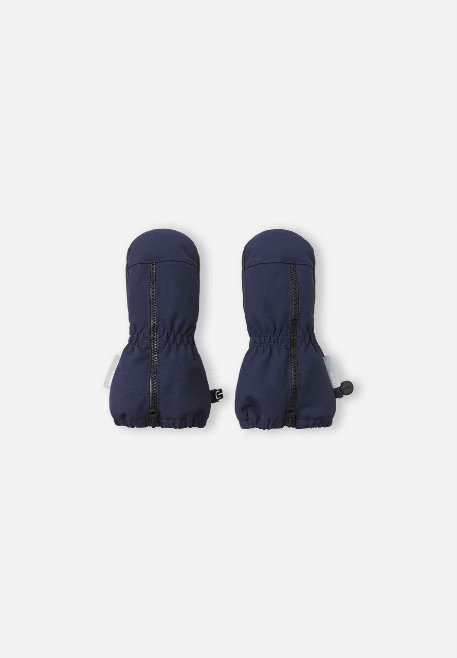 Toddler Waterproof ReimaTec Zippered Mitten - Insulated, Warm | Reima #color_navy