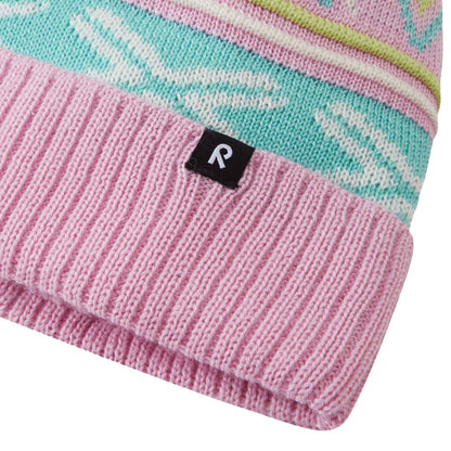 Kids Merino Wool Blend Winter Beanie – Reima Kirjoen – Fleece Lined 