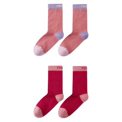 Kids Merino Wool Blend 2-pack Parit Socks - Reima_