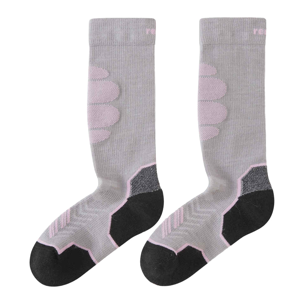 Kids Merino Wool Blend Ski Socks – Reima Atleetti – Reinforced 