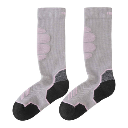 Kids Merino Wool Blend Ski Socks – Reima Atleetti – Reinforced 