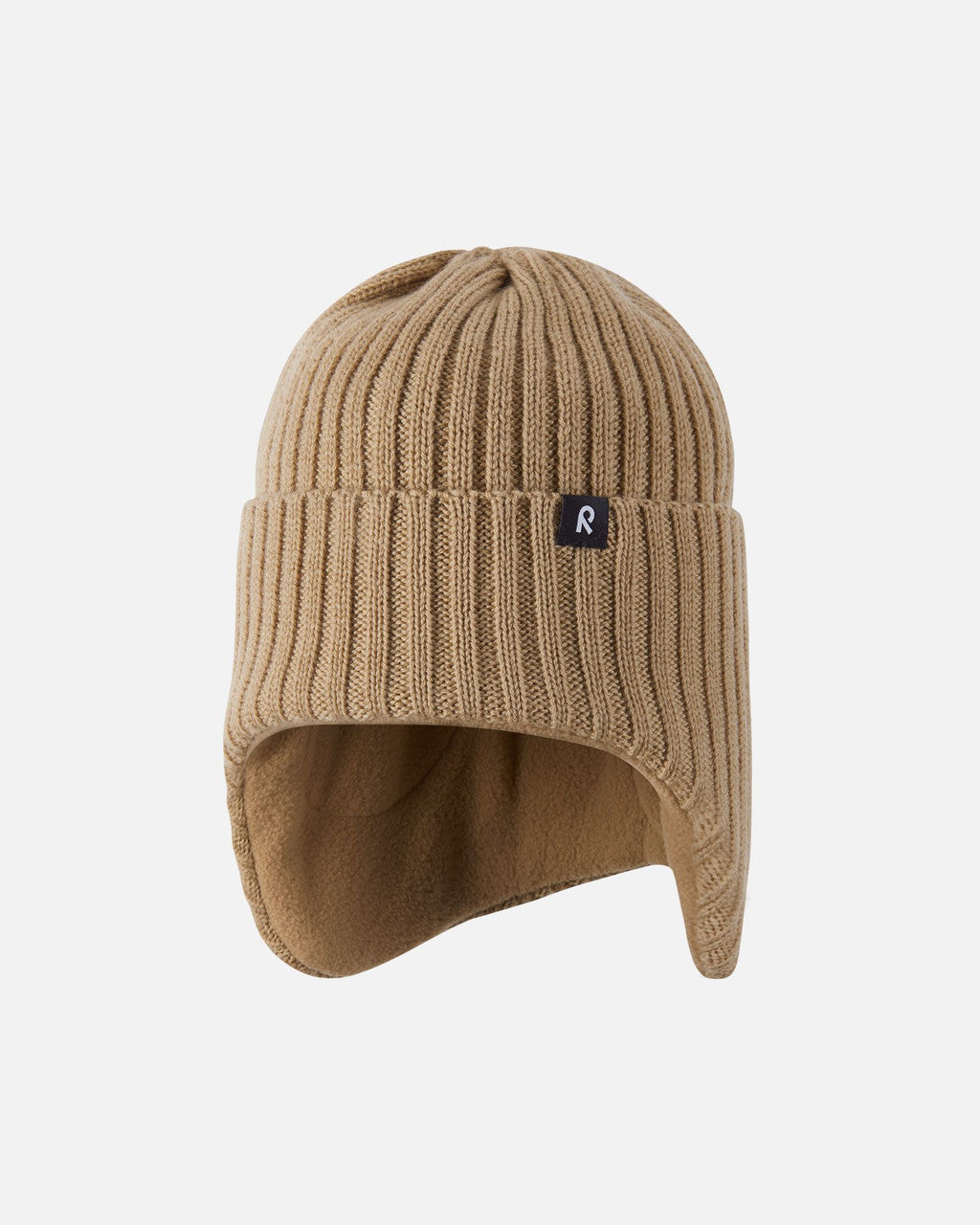 Kids Knight Style Winter Hat, Fleece-Lined | Reima #color_beige