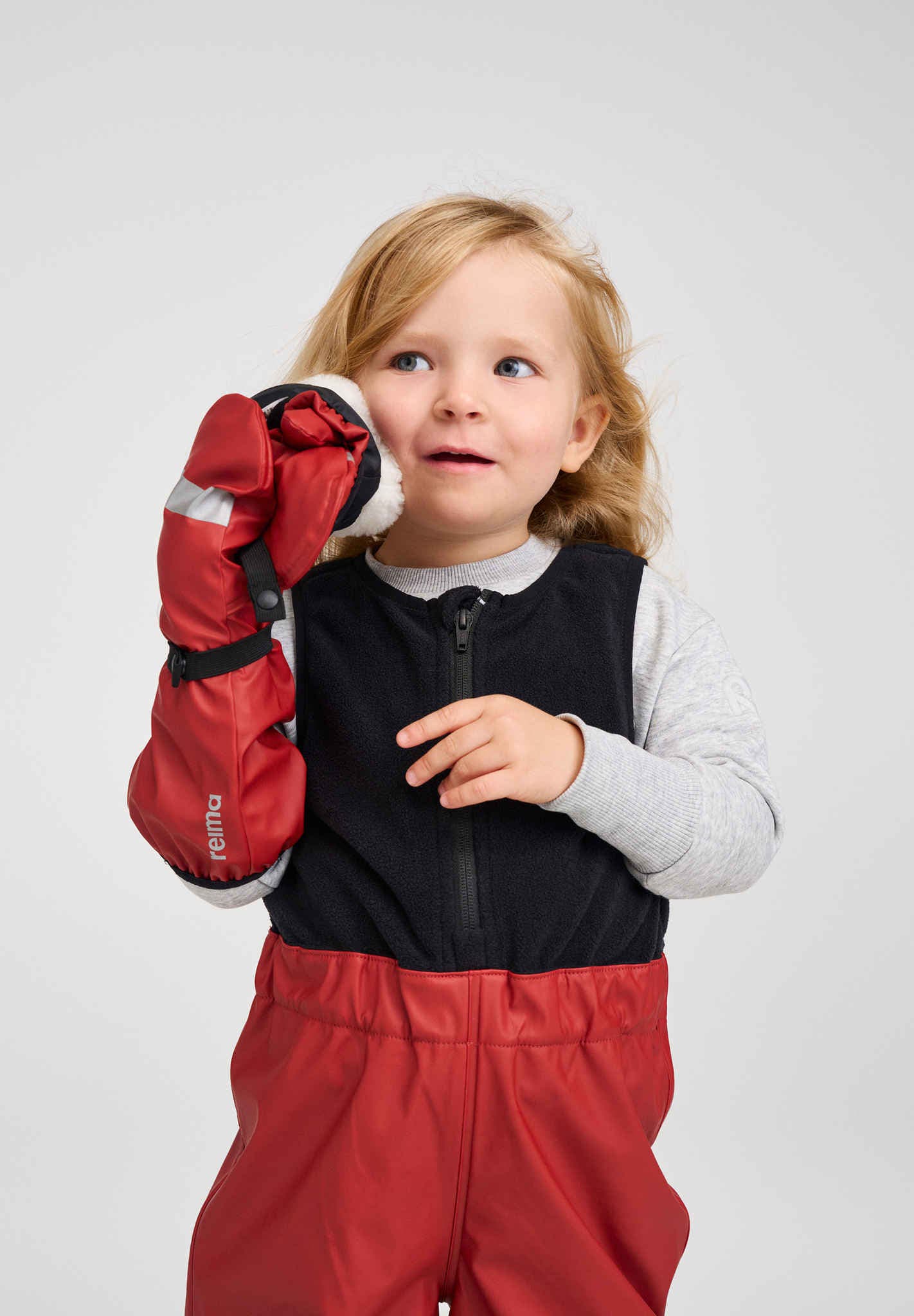 Kids Loska Waterproof and Wool Pile Lined Rain Mittens – Reima_