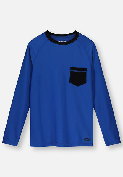 Kids SunProof Kroolaus Long Sleeve Rash Guard Swim Shirt - UPF 50+ | Reima 