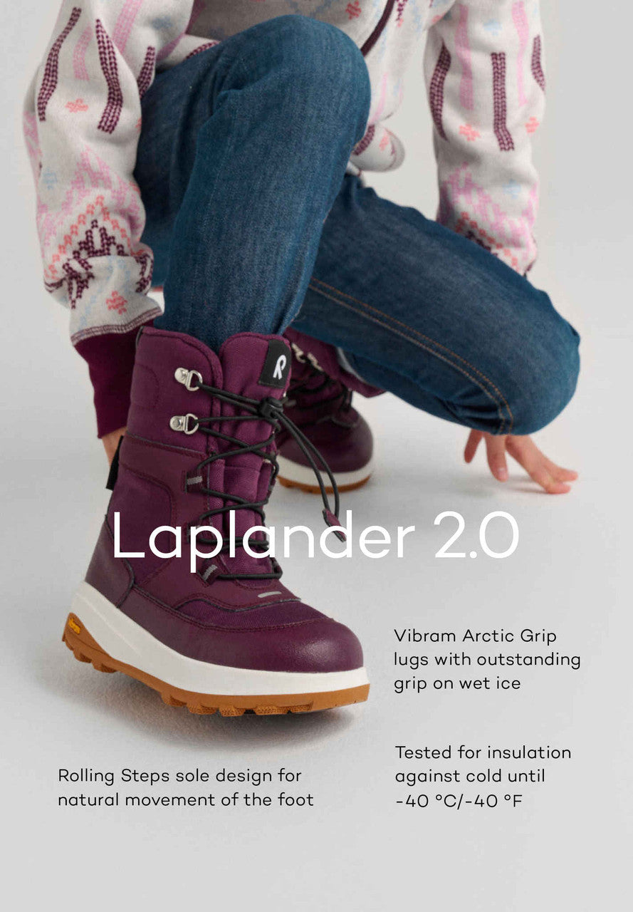 Kids Laplander 2.0 ReimaTec Winter Boots - Waterproof, Arctic Grip Sole | Reima 