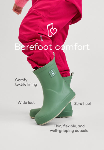 Kids Unlined Ankka Barefoot Rain Boots – Reima