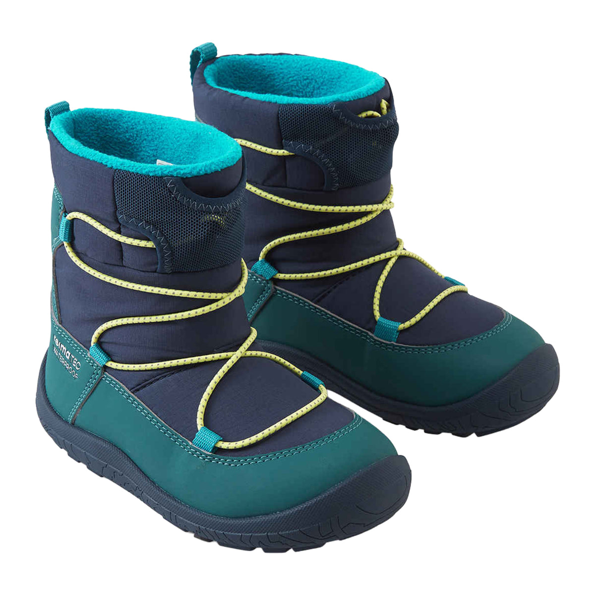 Kids Waterproof Barefoot Winter Boots – Reima Ensilumi ReimaTec – Very Warm 