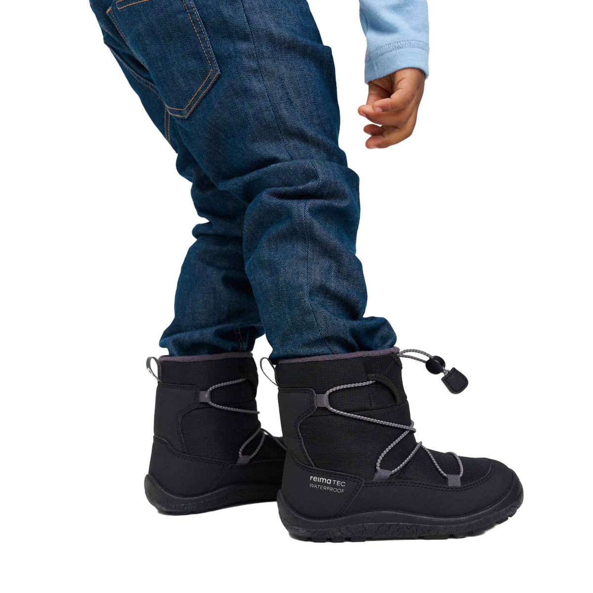 Kids Waterproof Barefoot Winter Boots – Reima Ensilumi ReimaTec – Very Warm 