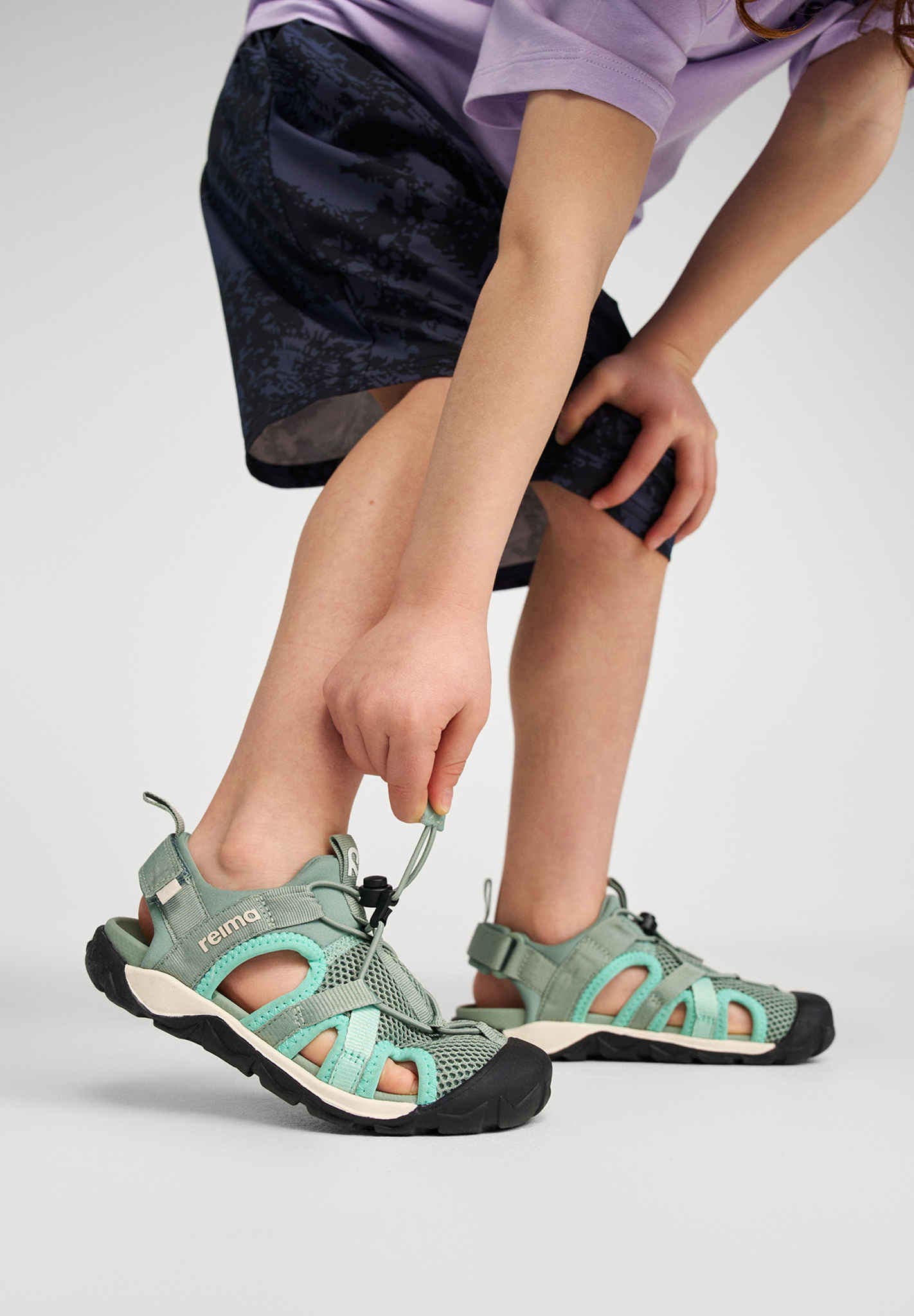 Kids Hiking Sandals – Lightweight Protective Closed-Toe Sandals Talsi | Reima | 