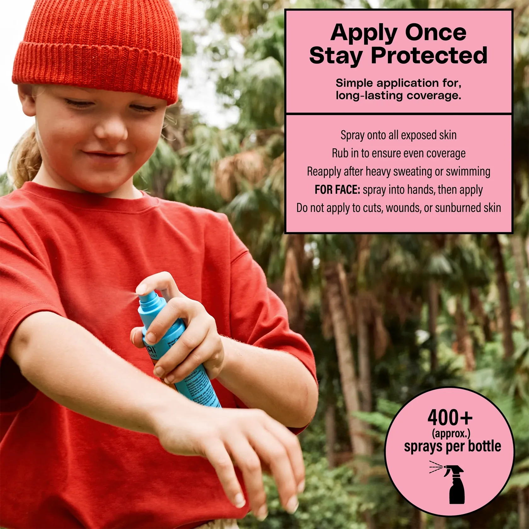 Kids DEET-Free Naturally Derived Mosquito & Tick Bug Spray | Mimikai | #color_KID_3.4
