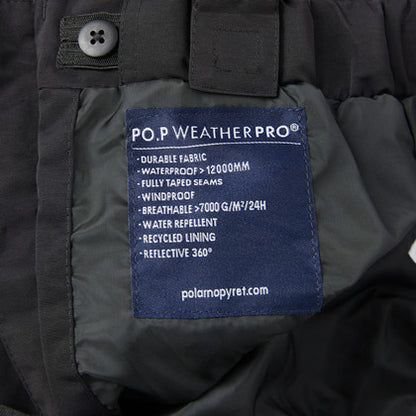 Kids Waterproof Suspender Eco Shell Pants | Polarn O. Pyret | 