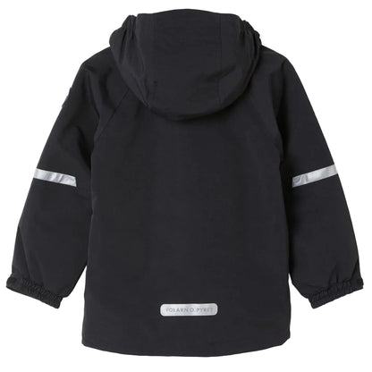 black shell waterproof jacket
