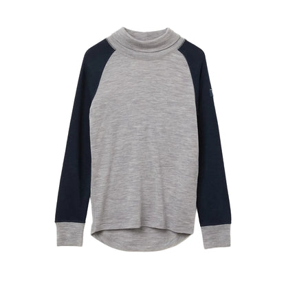 Kids Merino Wool Roll Neck Top | Polarn O. Pyret | 