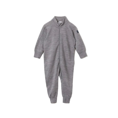 Kids Merino Wool Terry Romper | Polarn O. Pyret | 