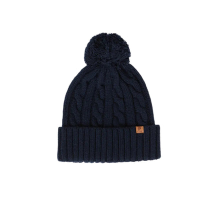 Kids Cable Knit Wool Blend Hat | Polarn O. Pyret | 