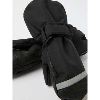 Kids Insulated Pile Fleece Lined Cuff Mittens | Polarn O. Pyret | 