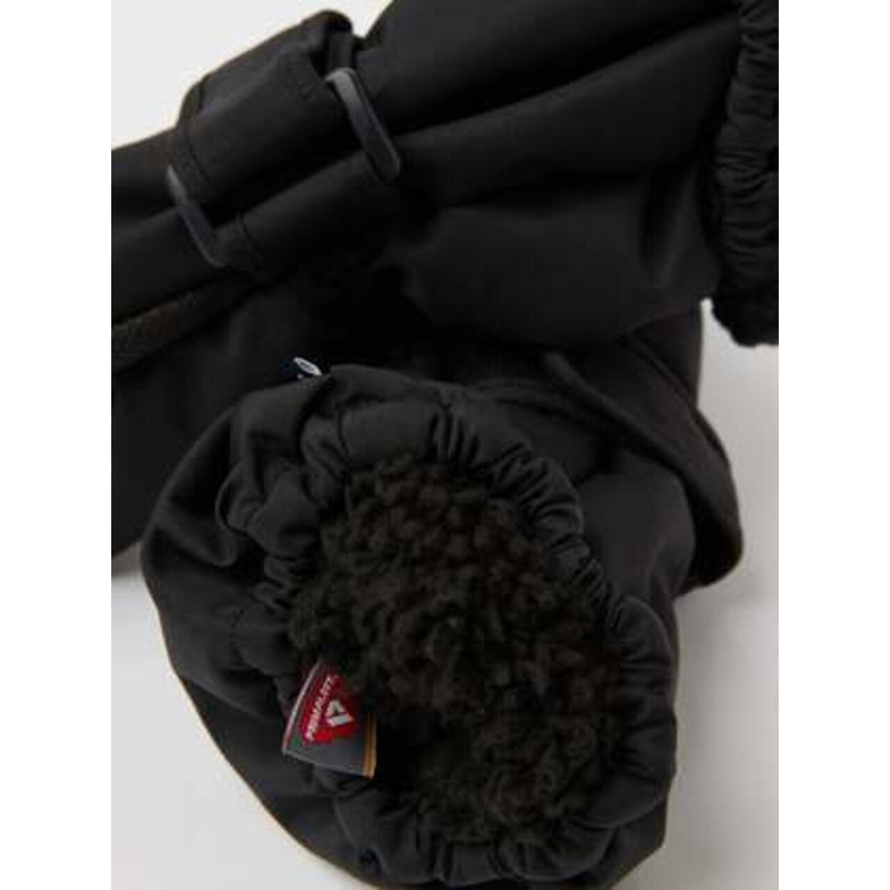 Kids Insulated Pile Fleece Lined Cuff Mittens | Polarn O. Pyret | 