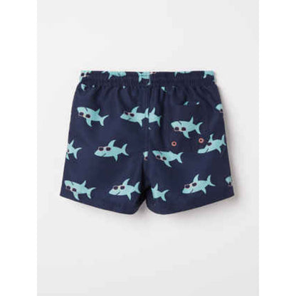 Kids Swim Shorts - Big Sea Print | Polarn O. Pyret | 