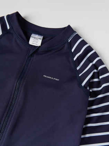 Kids UV Eco Zip Top Rash Guard | Polarn O. Pyret 