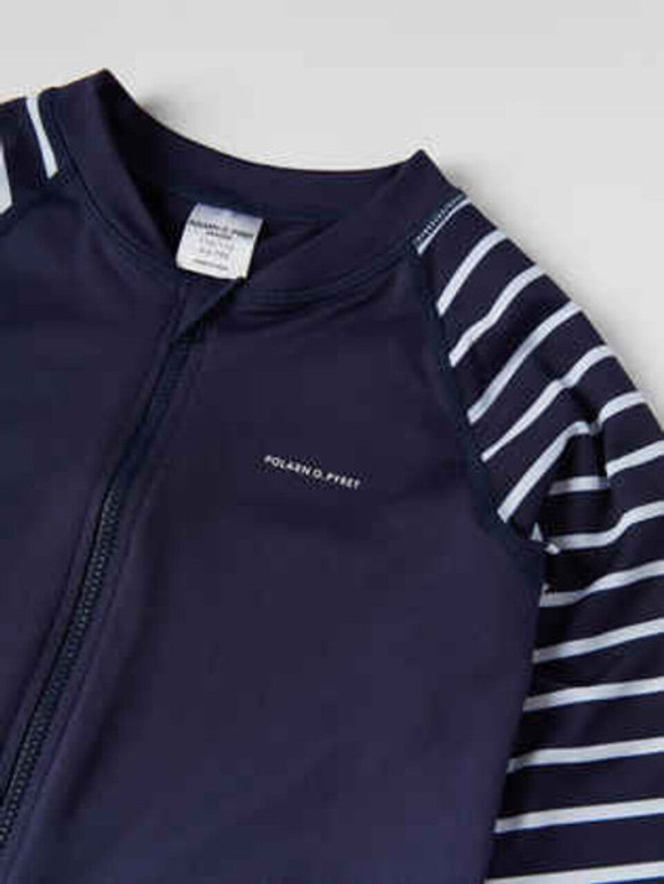 Kids UV Eco Zip Top Rash Guard | Polarn O. Pyret 