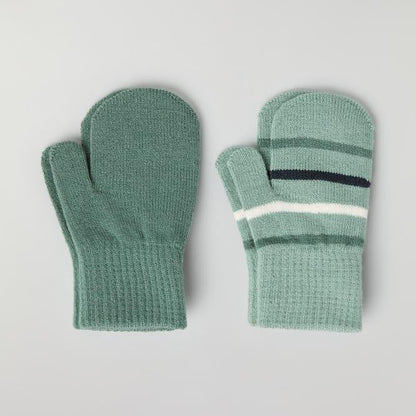 Kids 2-Pack Stretch Knit Mittens – Polarn O. Pyret Magic Mittens – Toddler_