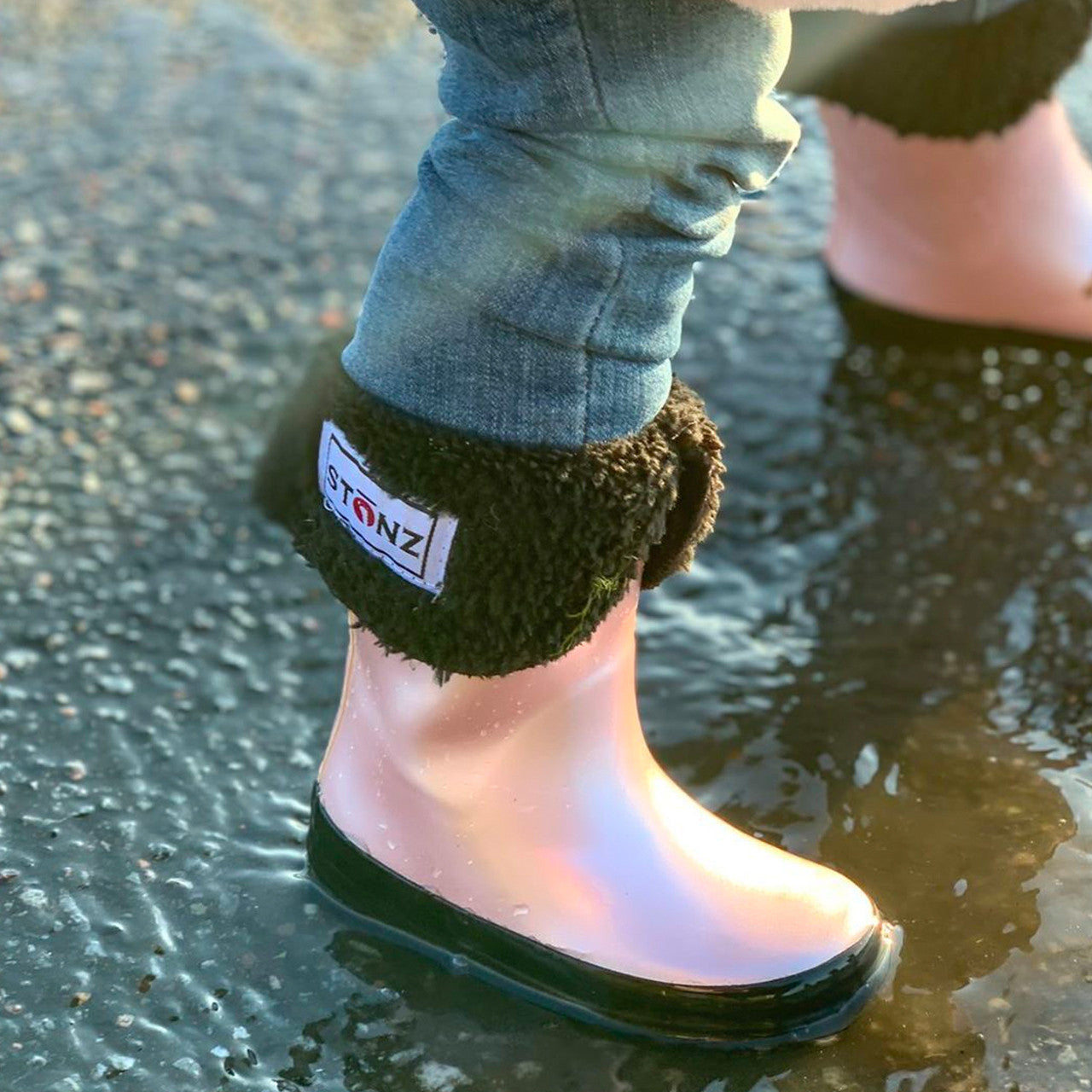 Fleece Rain Boot Liner-24278 