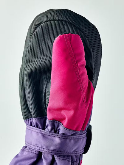 kids-water-resistant-zip-long-mittens-hestra | 