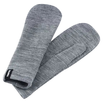 Kids Merino Wool Eino Layering Mitten | Reima #color_grey