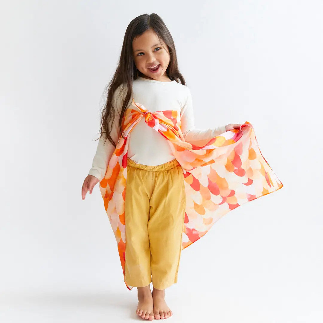 Red Dinosaur Playsilk | Sarah's Silks