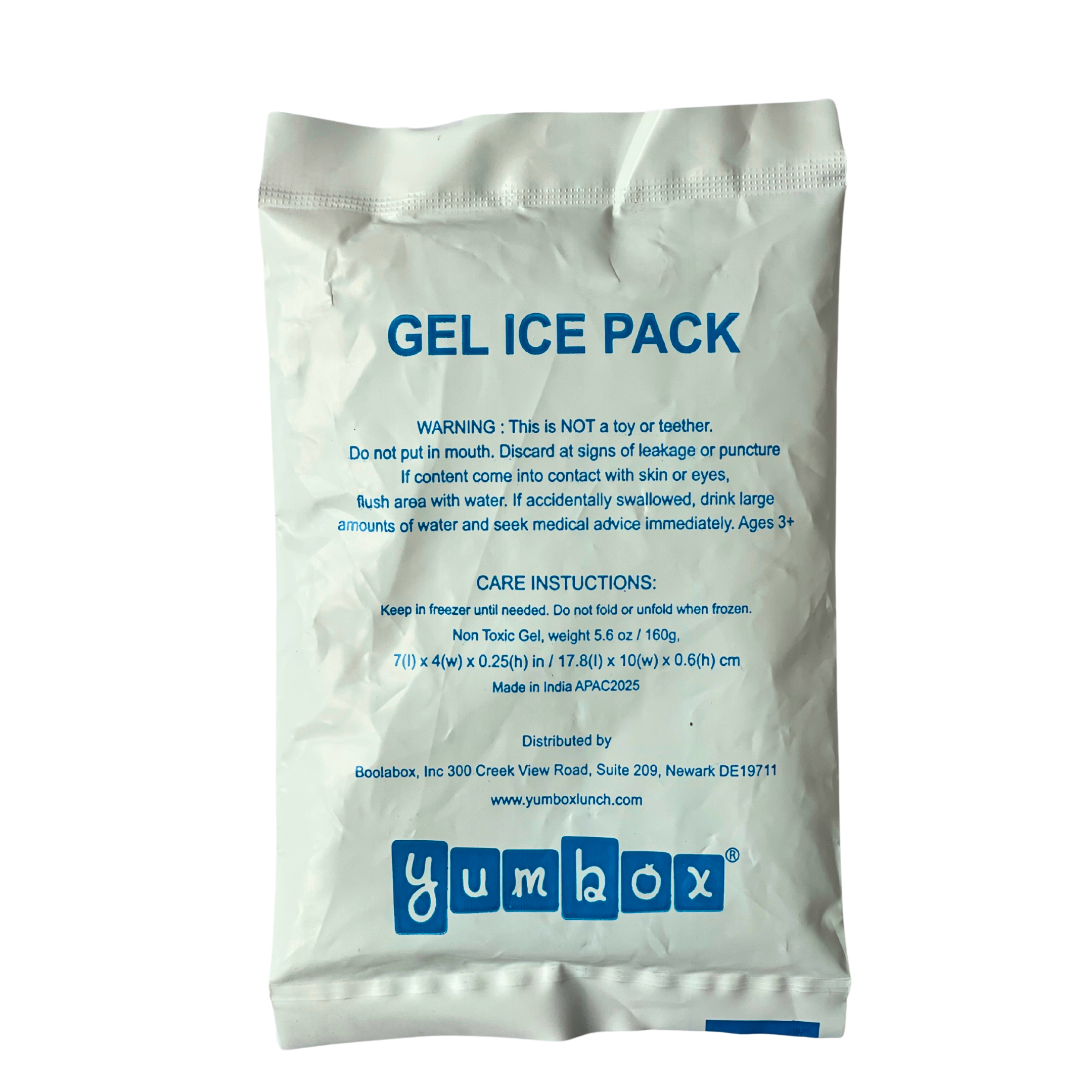 Gel Ice Packs in Fabric Sleeves 2-Pack - Space & Unicorns