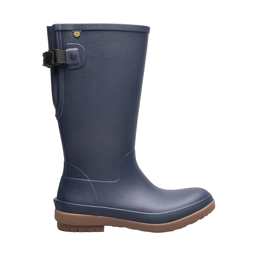 Adults Amanda Tall Adjustable Calf Rain Boot | Bogs | #color_navy
