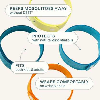 Mosquito Repellent Bracelets - Microfiber