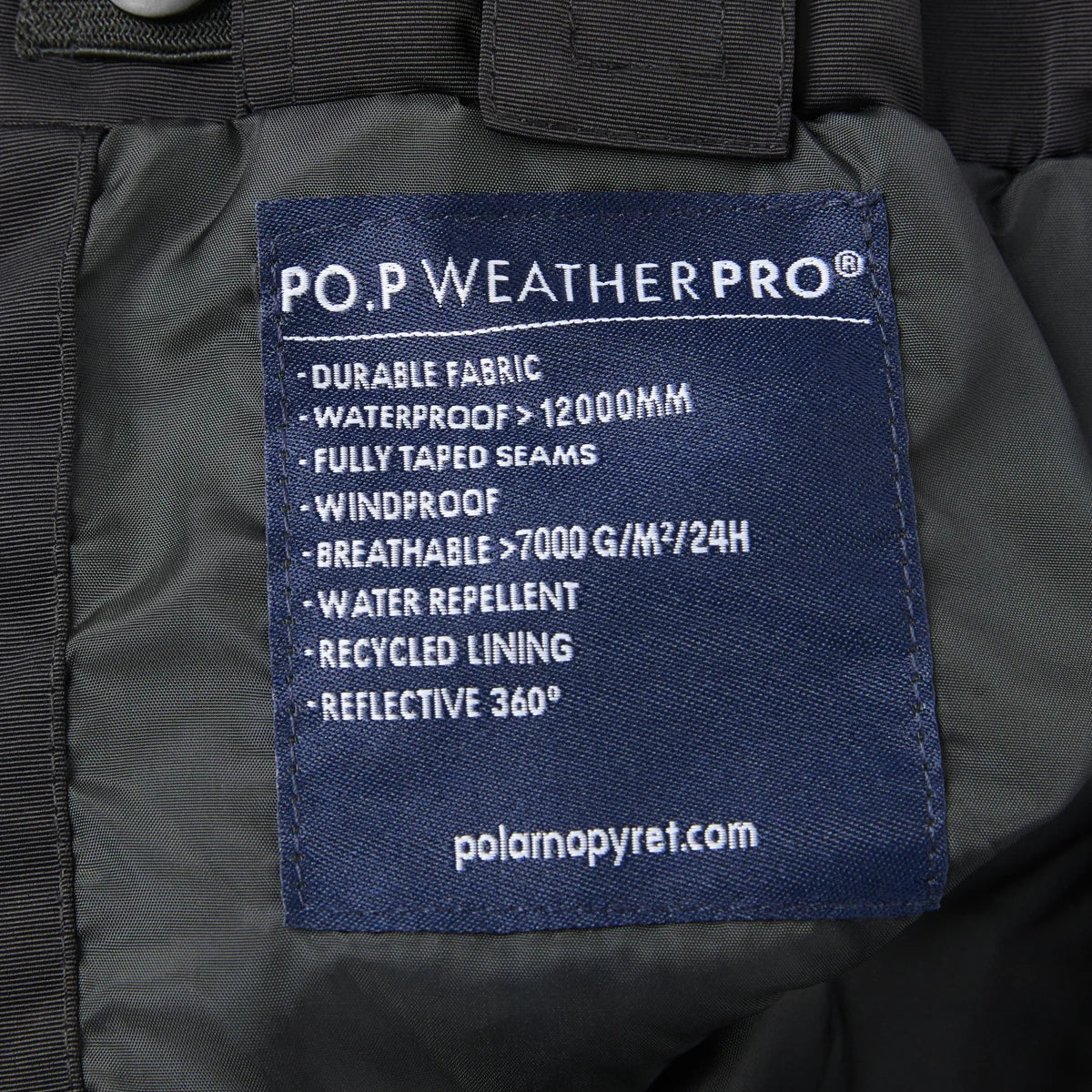 Kids Waterproof Shell Pants – Polarn O. Pyret Stormy Low_