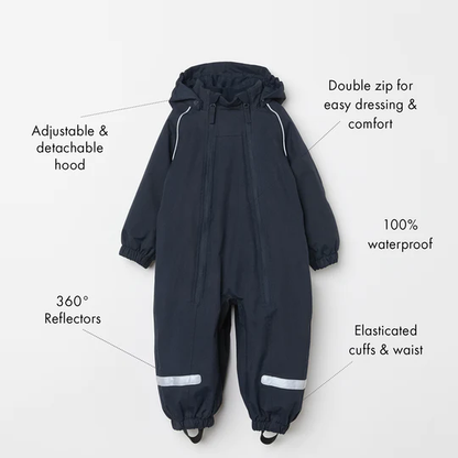 Baby Waterproof Rain Suit with Fleece Liner | Polarn O. Pyret 