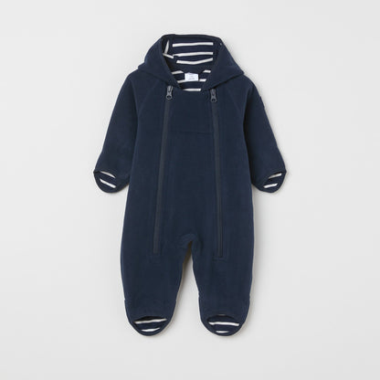 Baby Cold Weather Eco Wind Fleece Coverall | Polarn O. Pyret 