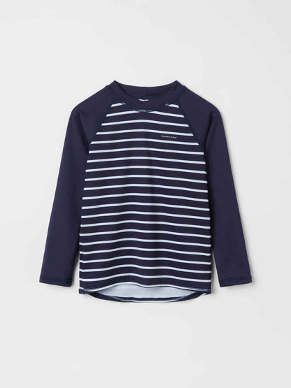 Kids UV Classic Stripe UV Rash Guard Top | Polarn O. Pyret 
