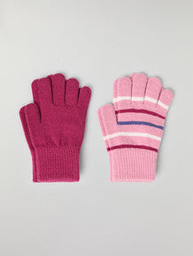 kids-2-pack-eco-magic-gloves-striped-polarn-o-pyret | 
